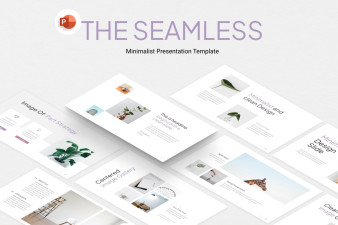 The Seamless Minimalist PowerPoint Template